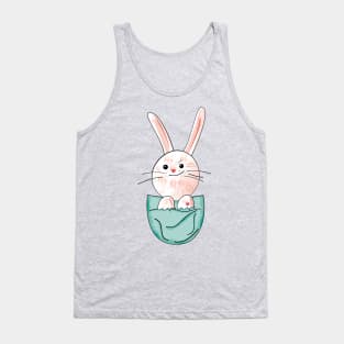 Little rabbit in the pocket Tank Top